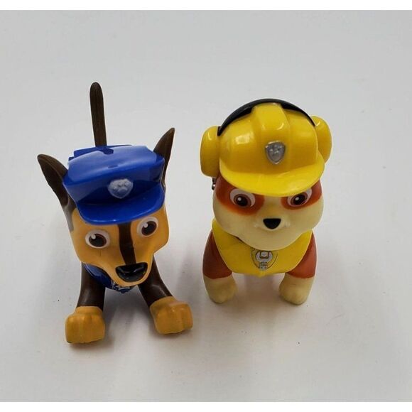 Spin Master Paw Patrol Figure Lot Of 4 Chase Rubble Rocky Skye - Picture 8 of 9